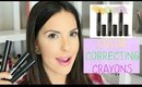 Review and Demo - Japonesque Color Correcting Crayons