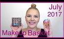 Monthly Makeup Basket: July 2017