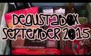 Degustabox September 2015 Unboxing