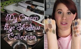 My Cream Eye Shadow Collection ~ & Shop My Stash Challenge!