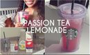 Starbucks DIY: Passion Tea Lemonade!