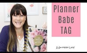 PLANNER BABE TAG | A Glittery Life