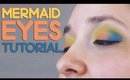 Μermaid eyes makeup tutorial - QueenLila.com