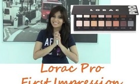 LORAC PRO palette 1st Impression/Review