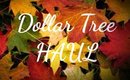 Dollar Tree Fall Decration HAUL