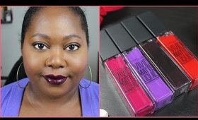 Maybelline Vivid Matte Liquid Lipstick Swatches