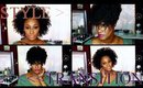 Style Transition | Day 5 | Day to Night Natural Hair Style for Medium Length Hair
