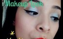 A Bright Holiday Makeup Look