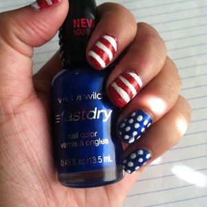 Happy 4th of July! Check out how I'm showing off my American Pride! http://lipglossagenda.blogspot.com/2012/07/notd-happy-4th-of-july.html