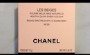 Review & Demo: Chanel Les Beiges Powder Nº20