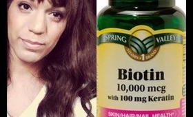 BIOTIN 10,000 MCG // OCTOBER UPDATE // BALDING??