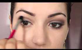 Basic Everyday Grey Smokey Eye Tutorial