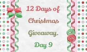 Day 9 - 12 Days of Christmas Giveaway