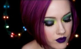 Fall Vampy Dark Green Smokey Eye Tutorial