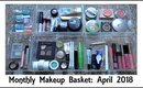 Monthly Makeup Basket: April 2018