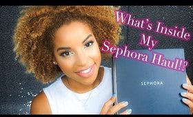 What's Inside My Sephora Haul?! | BeautybyLee
