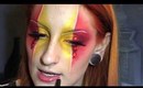 Harlequin make-up speedtorial/ xxmichaeljames inspired