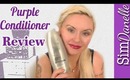 Pantene Silver Expressions Purple Conditioner Review for Platinum Blonde Hair