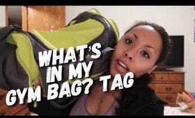 VLOGMAS DAY 13: What’s in my Gym Bag? TAG
