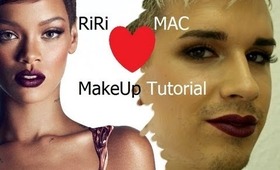 Rihanna - RiRi Hearts MAC Makeup Tutorial