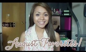 August 2012 Favorites!