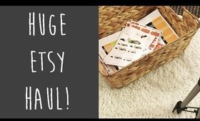 Etsy Haul ♡ Planner Goodies!
