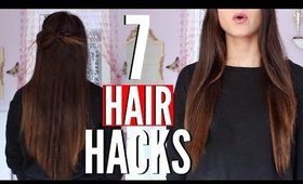 7 Hair Hacks EVERY GIRL Should KNOW |  HOW TO Grow Your Hair FAST !