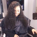 Malaysian curly hair extensions