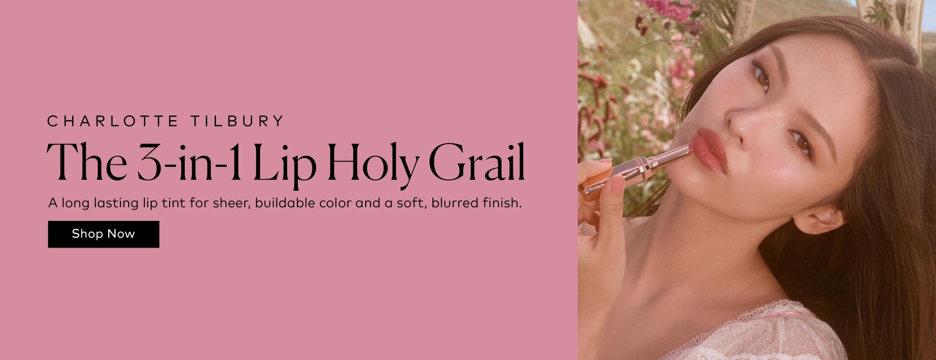 Sheer lipstick color, balm-like comfort, and long-lasting tint, all in one swipe. Shop the Charlotte Tilbury Pillow Talk Long Lasting Blush Balm Sheer Lip Tint on Beautylish.com