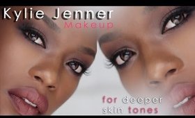 Kylie Jenner Makeup | For deeper skin tones