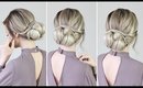 Easy Romantic Updo for Valentine's Day | Luxy Hair Tutorial
