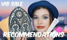 Sephora VIB Rouge Sale Recommendations Fall 2017