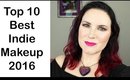 Top 10 Best Indie Makeup Products of 2016 | Cruelty Free @Phyrra
