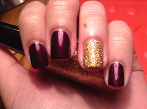 Zoya Valerie and Milani on ring finger. 