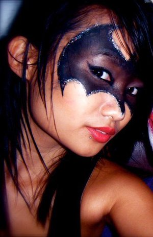 halloween 2010. my batman mask