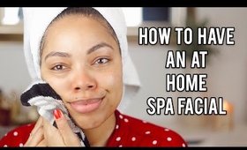 RELAXING AT HOME SPA FACIAL | Karina Waldron