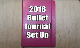 2018 Bullet Journal Set Up || Plan With Me