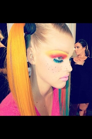 Amazing look created by a Mac makeup artist in Australia 