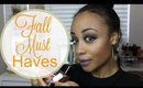 My Fall Essentials | Collab with Kym Yvonne