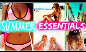 SUMMER ESSENTIALS 2015 | Fashion, Beauty & Beach Must Haves