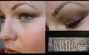 Brown fall makeup tutorial using nudetude: ooohlalou's beauty channel