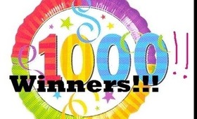 Winner of 1000 Subscribers Contest