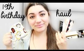 19th Birthday Haul | Parks and Recreation & Makeup