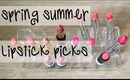 Lipstick Picks for Spring/Summer 2013! | BETHNI