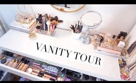 Vanity Tour and Makeup Collection + Organization