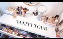 Vanity Tour and Makeup Collection + Organization