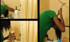 Relaxed Hair Wash Day Routine