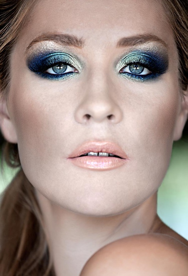 Blue Green Smokey Eyes Beauty By Petra L S Beautybypetra Photo Beautylish