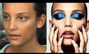 Pop Art Inspired Peacock Eye Make-Up Tutorial - Grazia Beauty Awards 2012 | Charlotte Tilbury