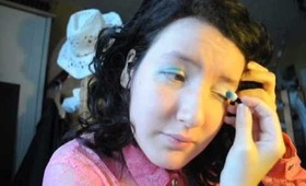 Blue Make-up tutorial